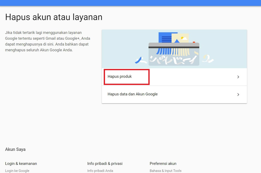 Begini Cara Hapus Akun Gmail