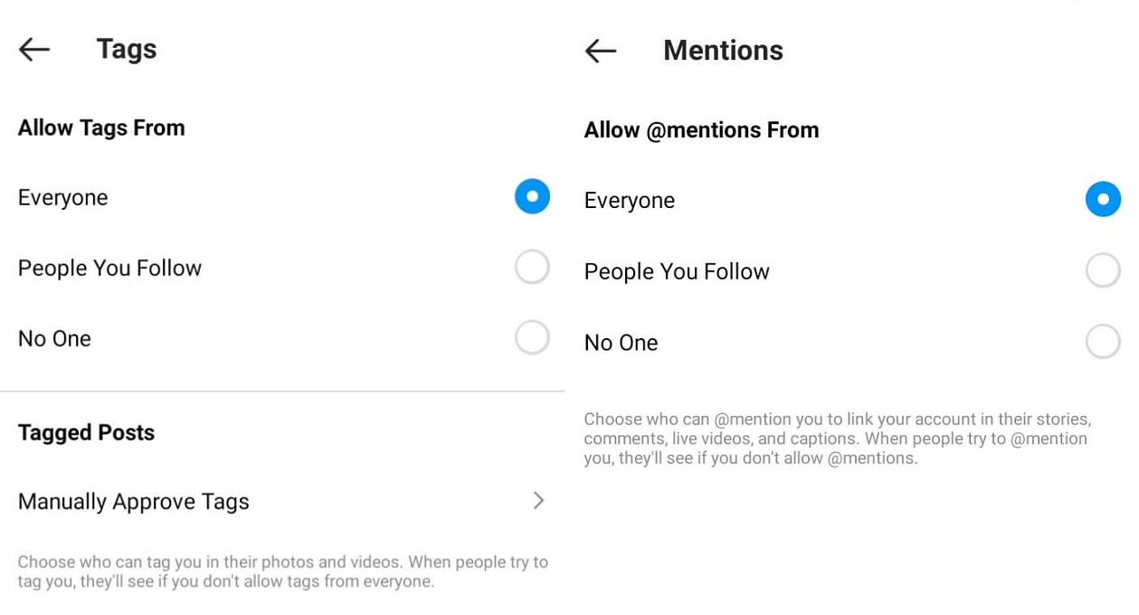 Ini Cara Cegah Tag di Unggahan atau Komentar Instagram Tidak Diinginkan