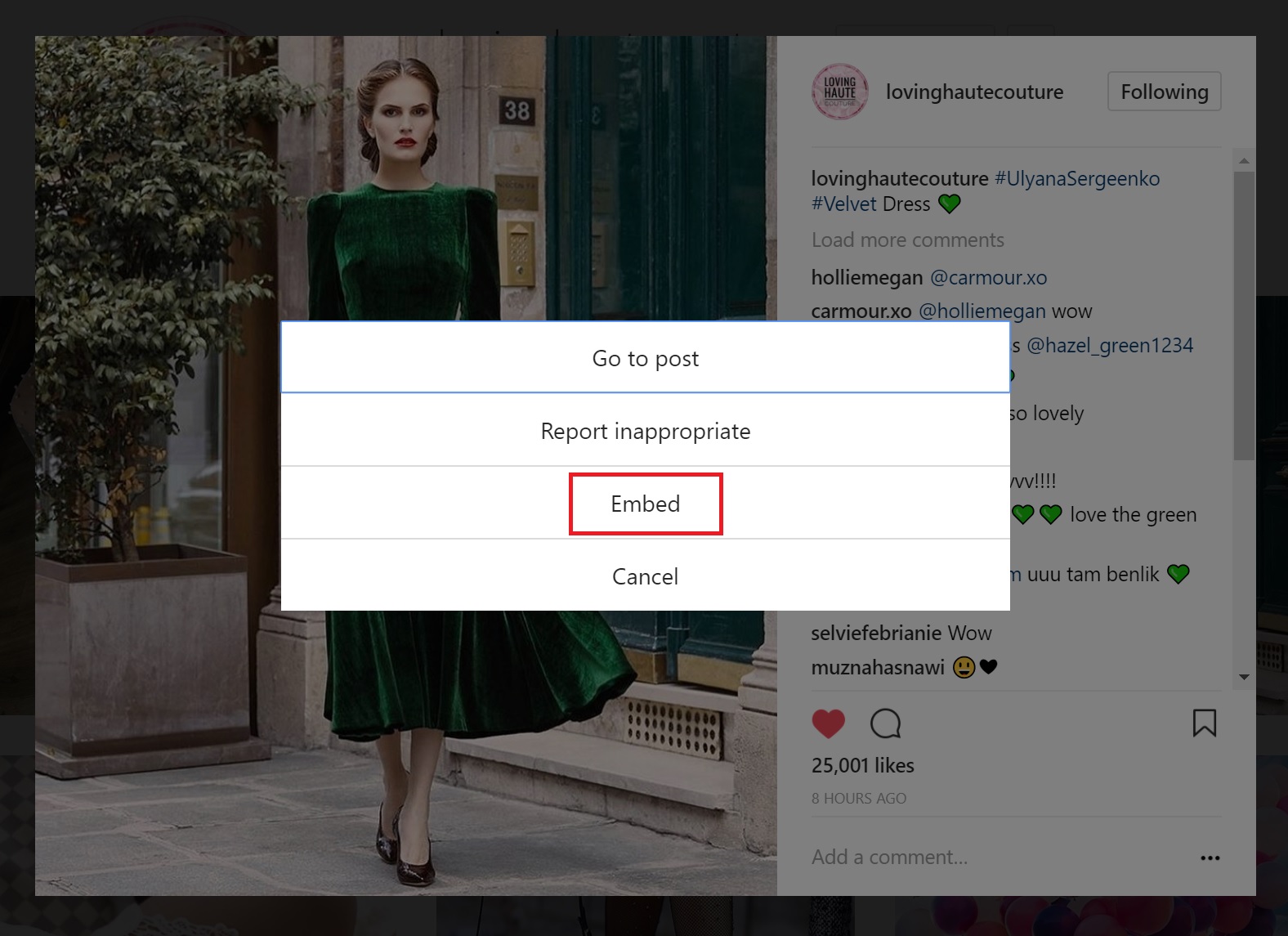 Begini Cara Pasang Foto dari Instagram di Situs Lain
