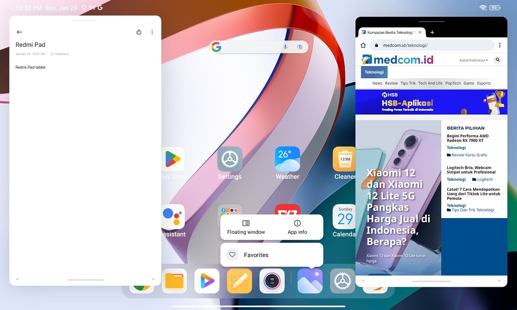 Redmi Pad, Baterai Tahan Lama dan Cukup Terjangkau