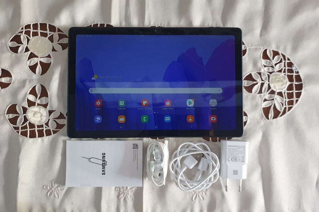 Intip Kotak Kemasan Samsung Galaxy Tab A7