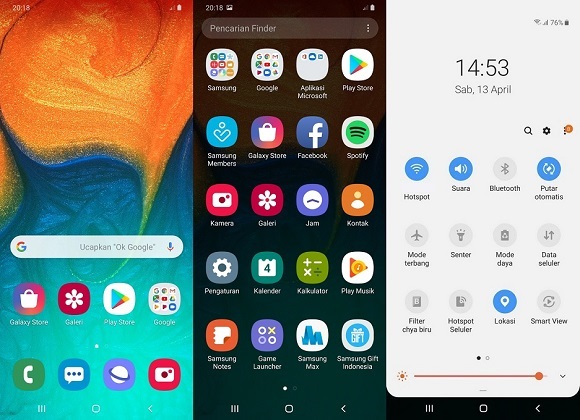 Samsung Galaxy A30, Terjangkau Bergaya Elegan
