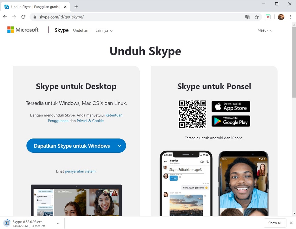 Alternatif Zoom, Begini Cara Pakai Skype