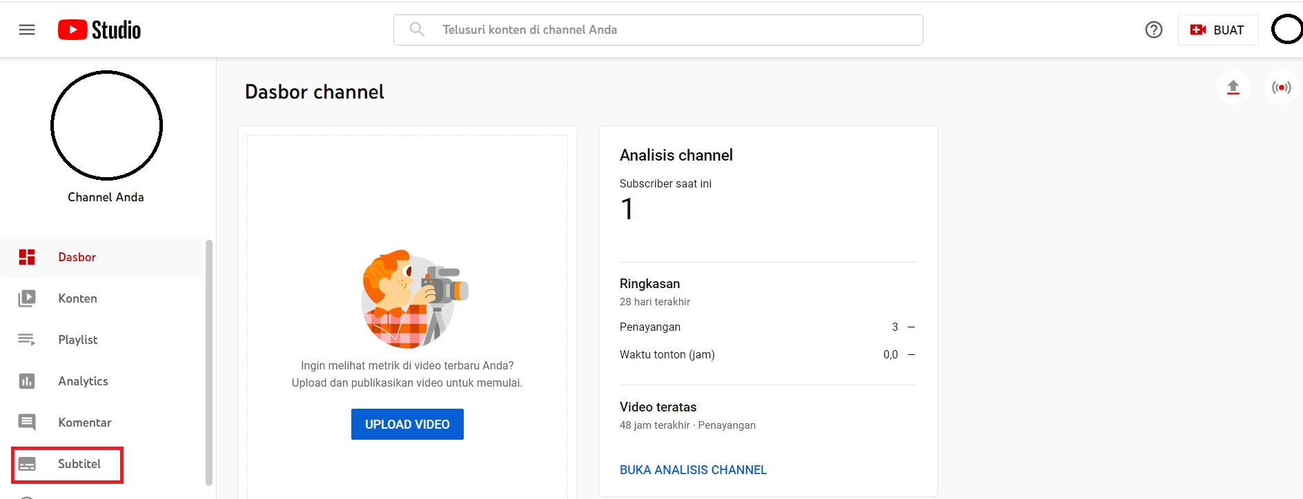 Ini Cara Membuat Subtitle di YouTube