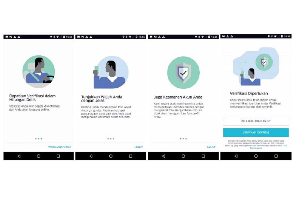 Uber Resmi Gulirkan Keamanan Real-Time ID Check di Indonesia