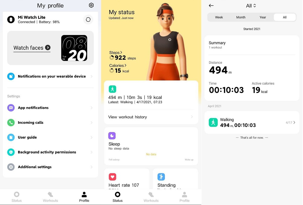 Xiaomi Mi Watch Lite, Terjangkau, Trendi, Berguna