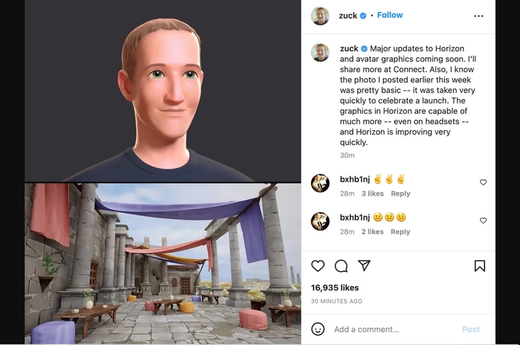 Mark Zuckerberg Tanggapi Meme Metaverse