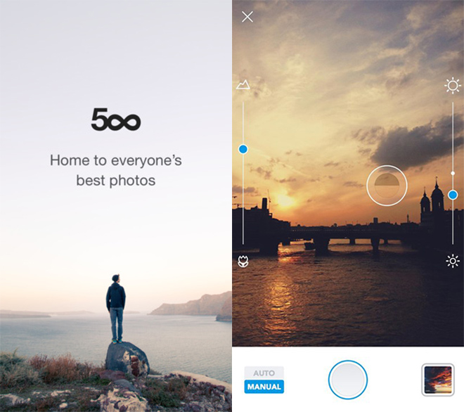 500px Meluncurkan Aplikasi Serupa Instagram Untuk Profesional