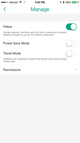 Update Snapchat Hemat Konsumsi Data 