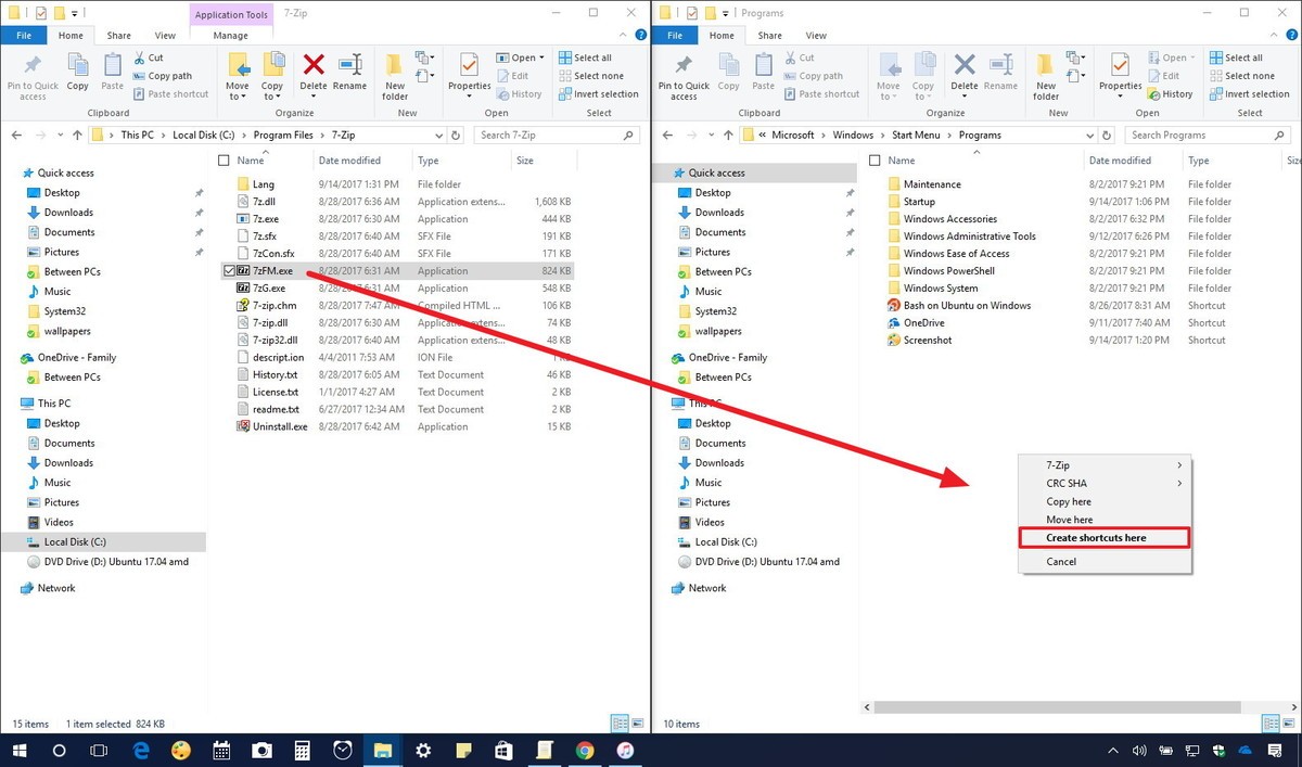 Cara Tambahkan Akses Cepat Aplikasi Windows 10