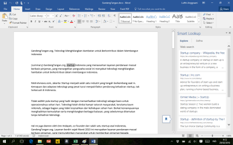 Microsoft Office 2016 Lebih Berwarna Dan Tanpa Batas