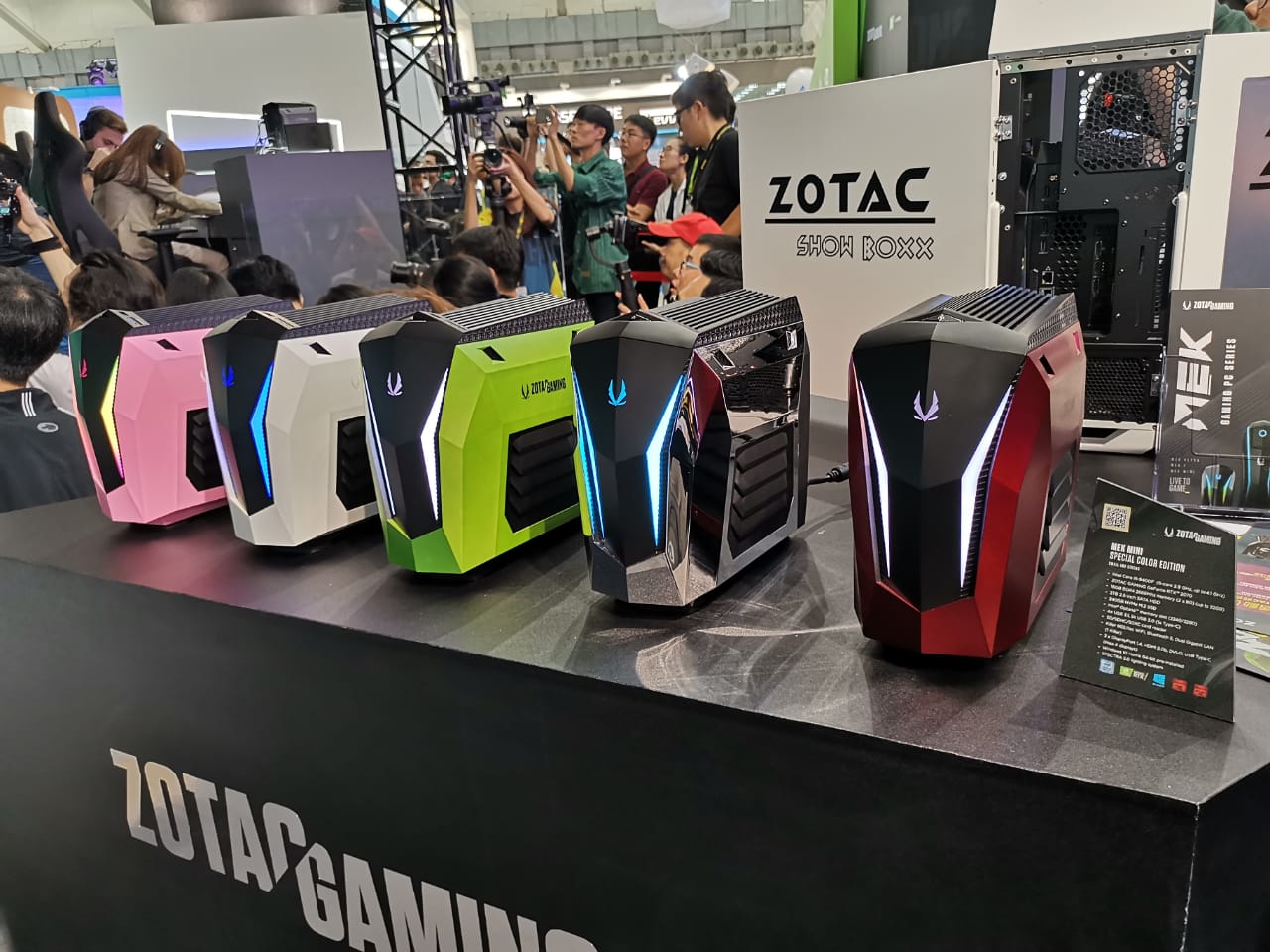 PC Gaming Zotac MEK Mini Pasang Intel Gen-9