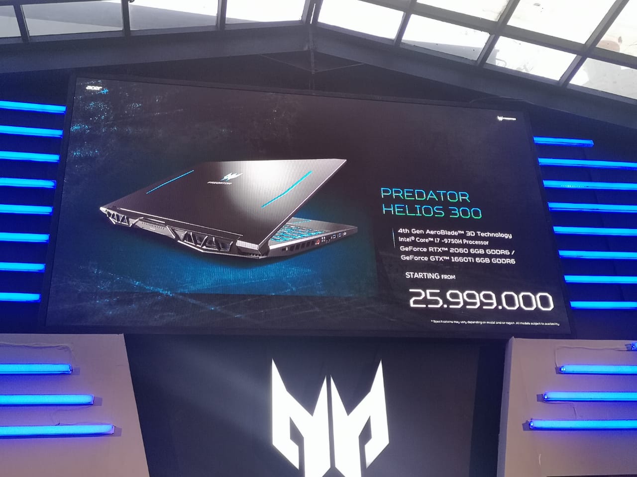 Acer Ikut Boyong 4 Laptop Gaming Intel Generasi ke-9