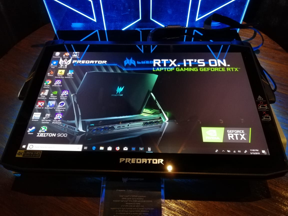 Acer Punya Laptop RTX, Triton 900 dan Triton 500