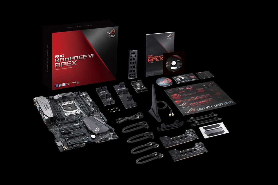 Rampage VI APEX, Motherboard Spesial untuk Balapan
