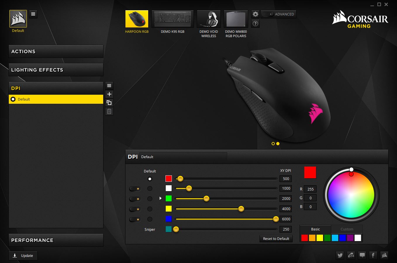 Corsair Harpoon RGB, Mouse Gaming Murah Tidak Murahan