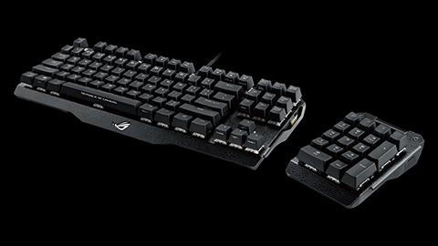 ASUSR ROG Claymore, Keyboard Hibrida Kukuh dan Kaya Fitur