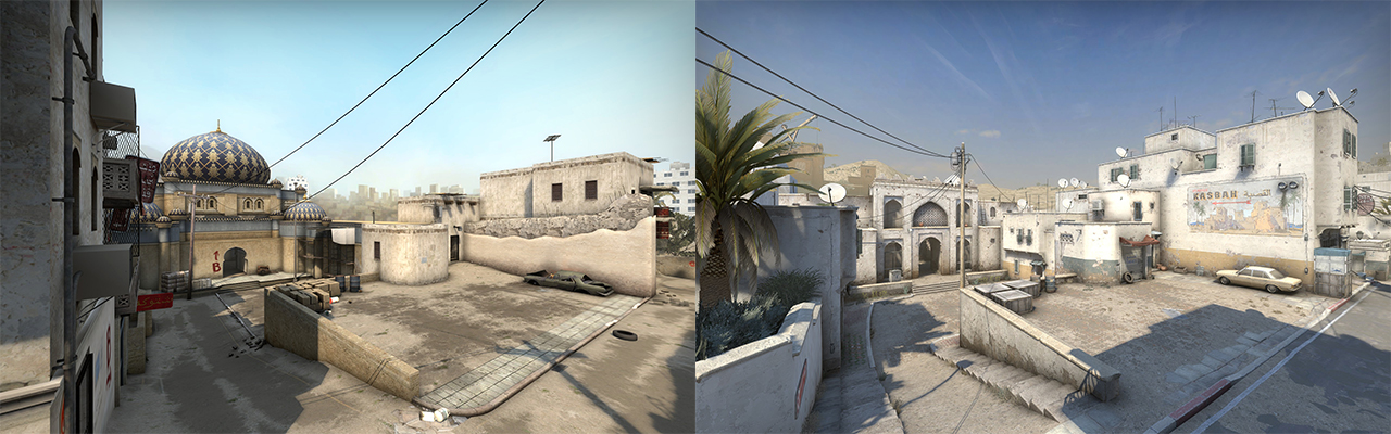 Begini Perbedaan Map Dust2 Versi Lama dan Baru di CS:GO