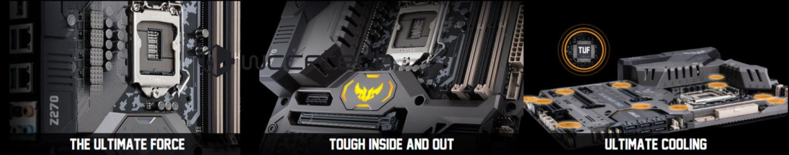 Motherboard Premium ASUS TUF Kembali Hadir dengan Chipset Z270