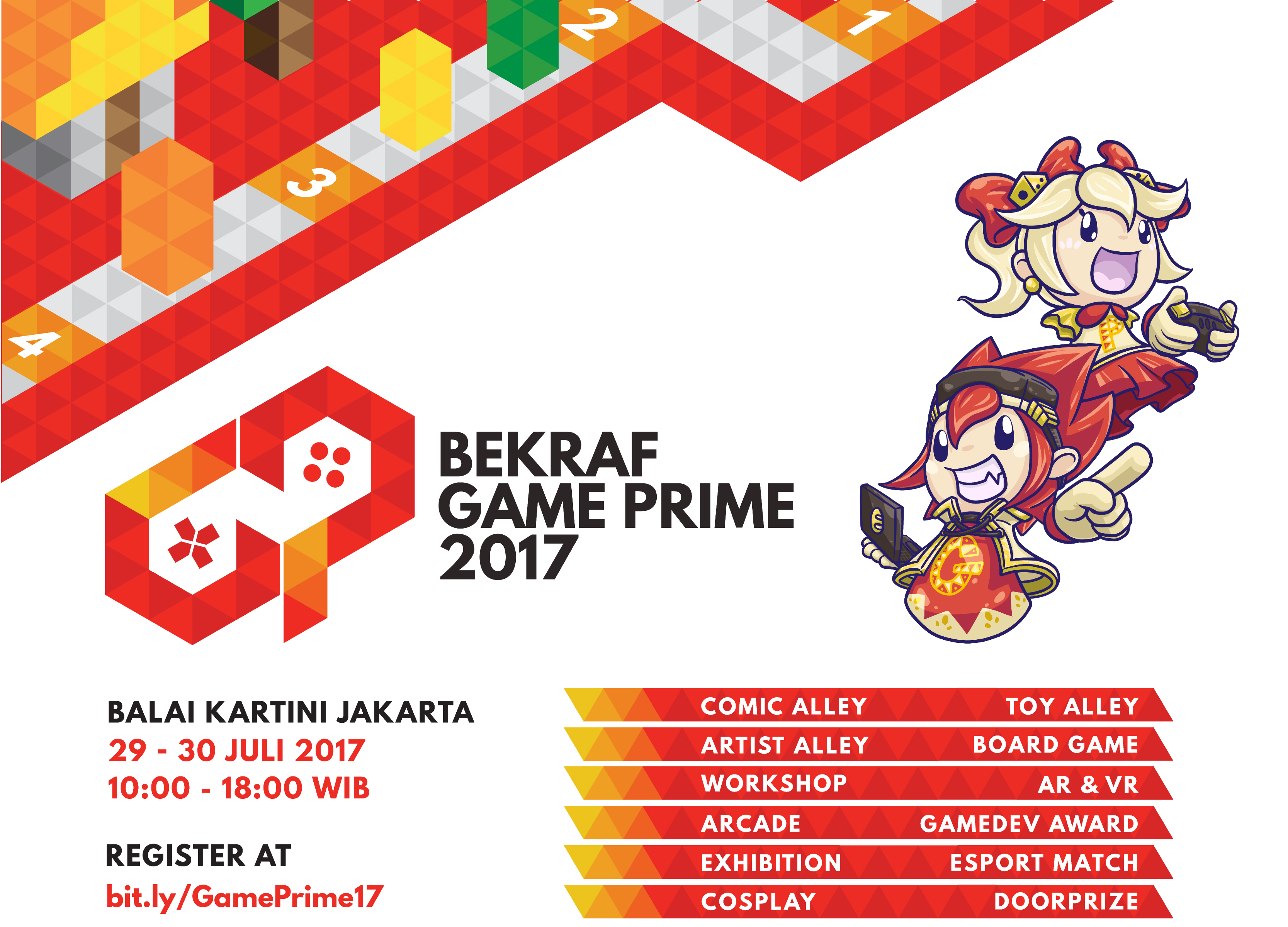 BEKRAF Game Prime 2017 Digelar Akhir Juli