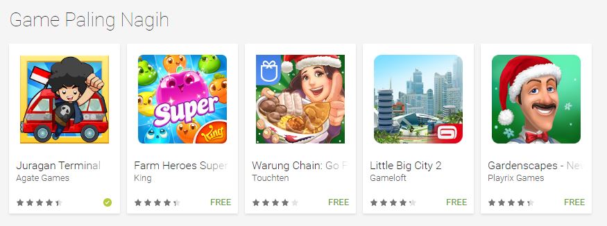 3 Game Karya Indonesia Masuk Kategori Terbaik di Google Play Store