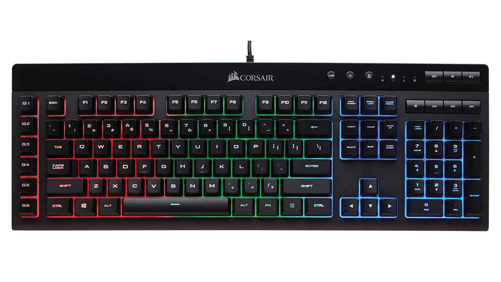 Corsair K55 RGB, Ekonomis dan Nyaman untuk Gamer Pemula