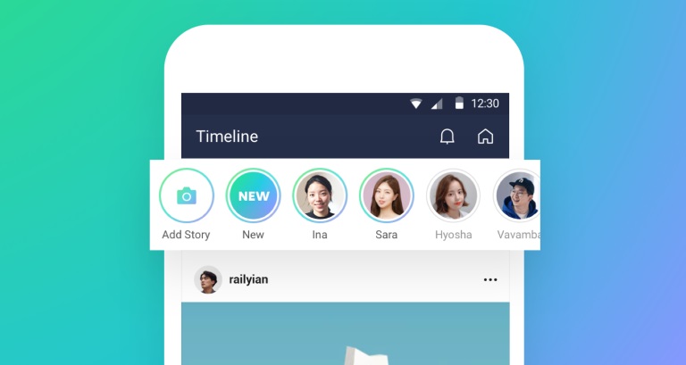 LINE Juga Punya Fitur Stories