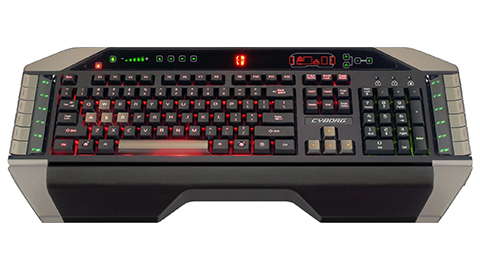 MadCatz V.7 Cyborg, Nyaman untuk Mengetik dan Bermain Game