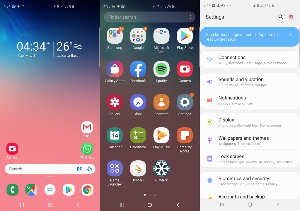 Samsung Galaxy S10 Plus, Serba Bisa