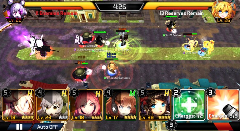 Armor Blitz, Game Bertema Anime Jebolan Square Enix untuk Android