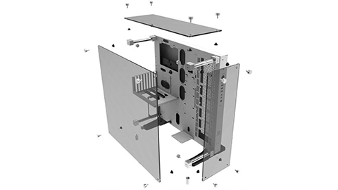 Thermaltake Punya 2 Casing Core P5 Anyar