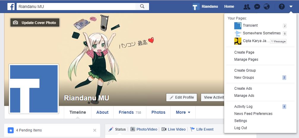 Tampilan Facebook Pakai Bahasa Jawa? Ini Caranya