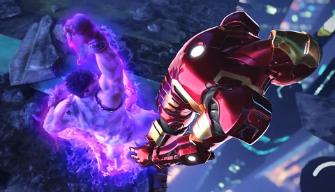 Ryu vs Captain Marvel dalam Marvel vs Capcom Infinity Tahun Depan