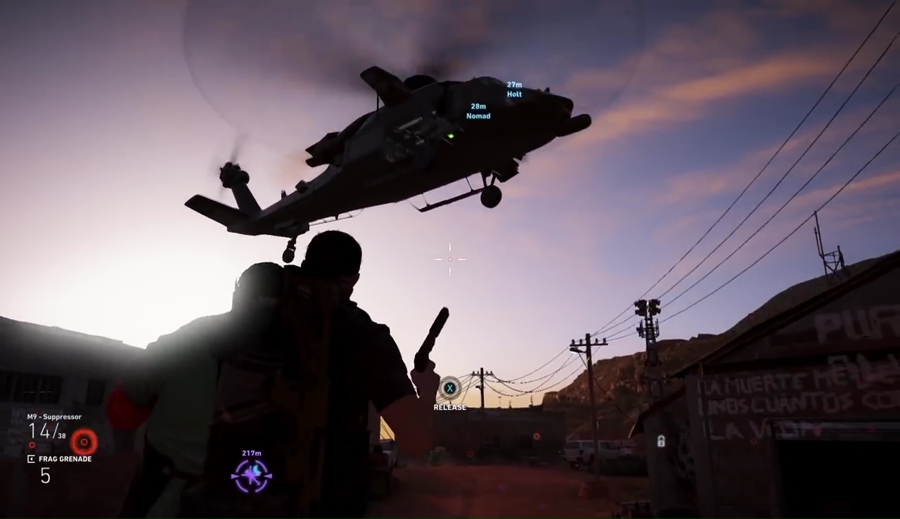 Begini Misi Infiltrasi dari Udara Dalam Ghost Recon Wildlands