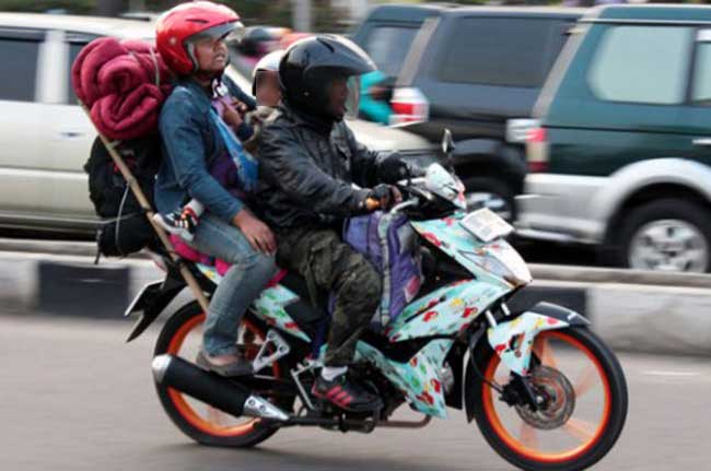 Tertib di Jalan Minimalisir Kecelakaan Pemudik Motor