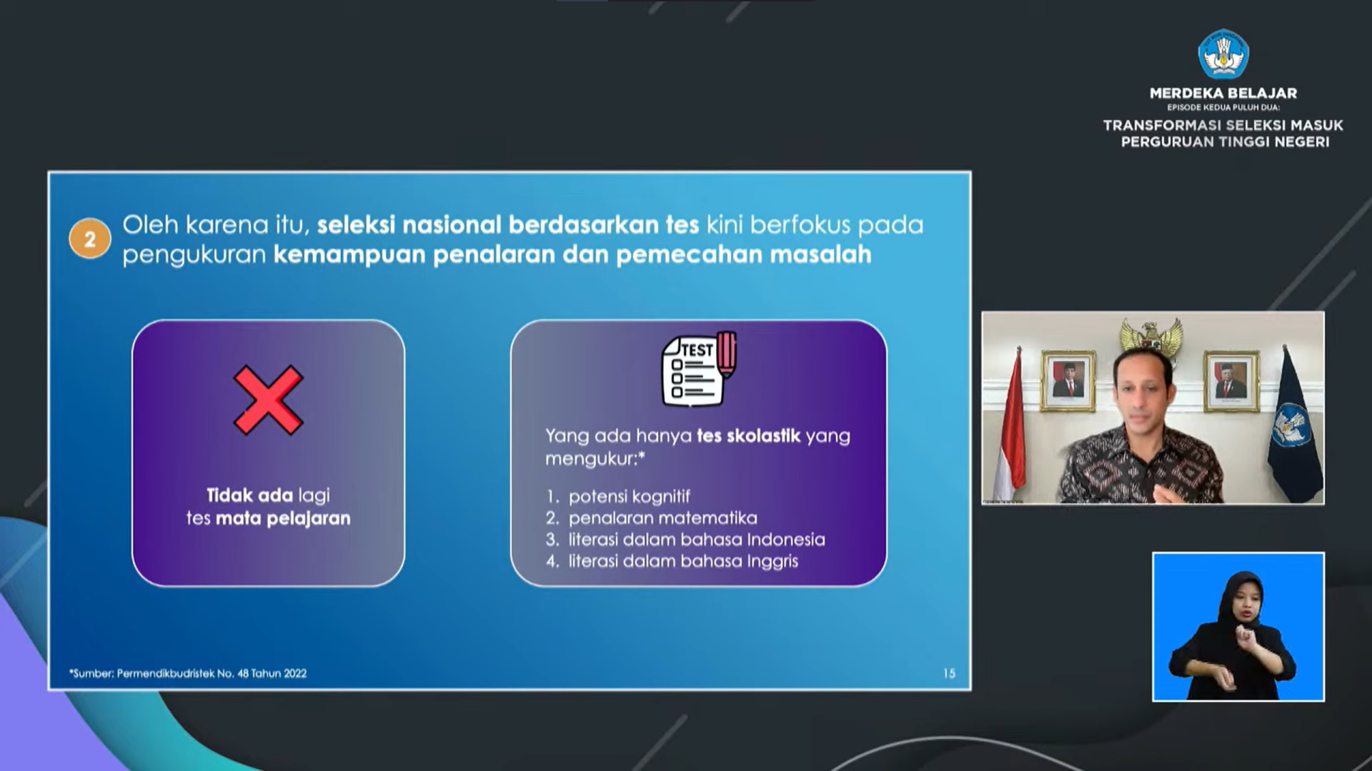 Pejuang PTN Wajib Tahu! Ini Aturan Terbaru Seleksi SBMPTN 2023