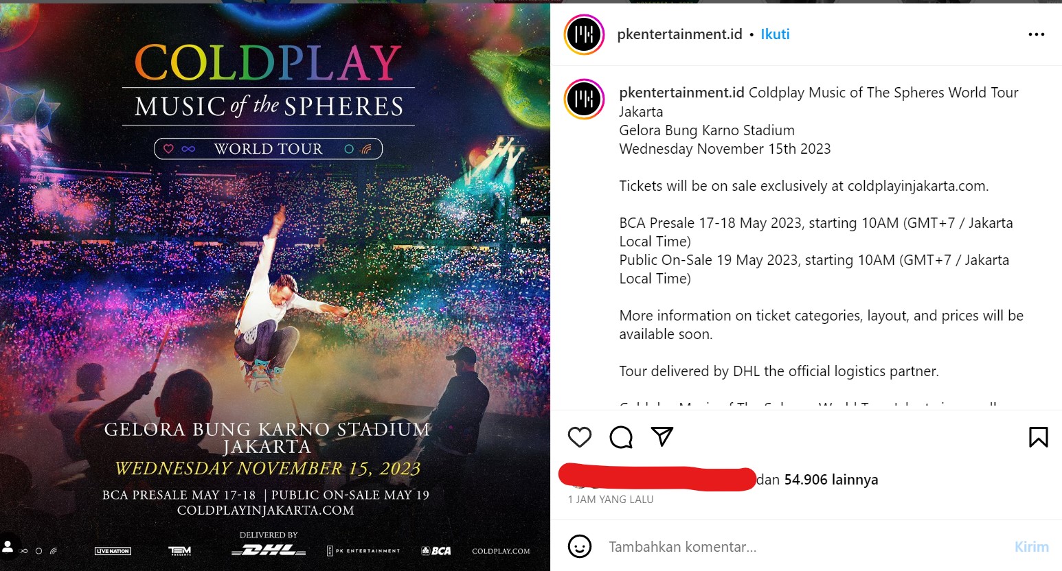 Ada Jakarta dan Kuala Lumpur, Ini <i>Update</i> Jadwal Resmi Konser Coldplay di Asia