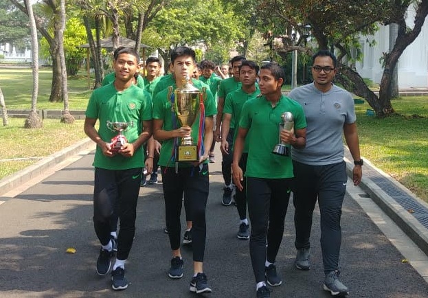 Presiden Jokowi Bertemu Timnas U-16