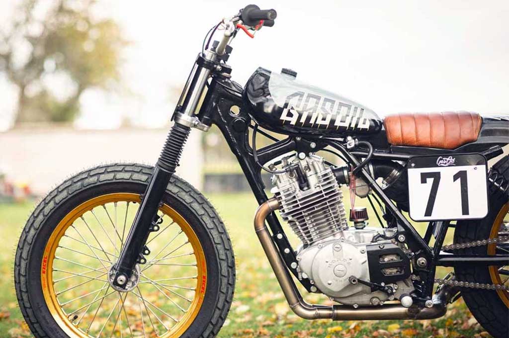 Motor Balap Klasik Honda XL500 Flat Track, Khusus Kompetisi