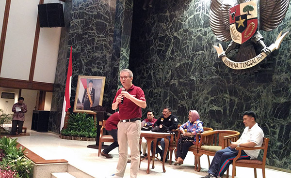 Anak-anak dari 10 RPTRA Ikut Lomba Mewarnai di Balai Kota