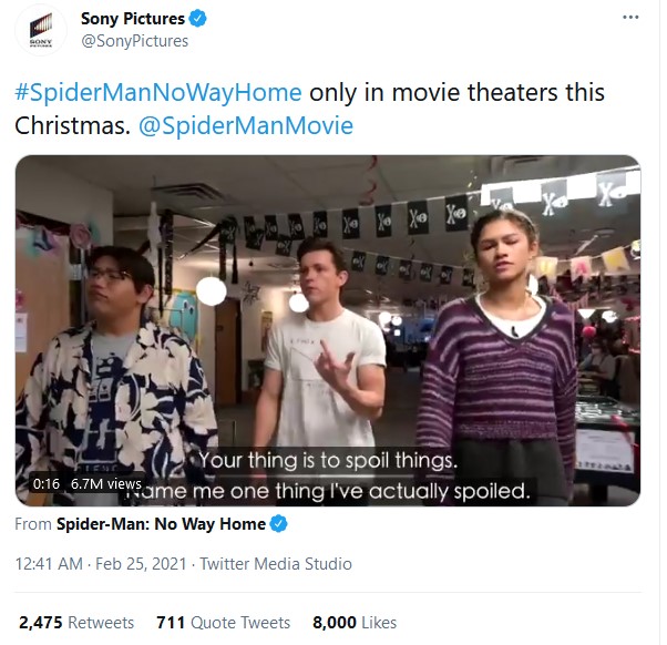 <i>Kocak</i>, Ini Judul Film Spider-Man 3 Versi Netizen
