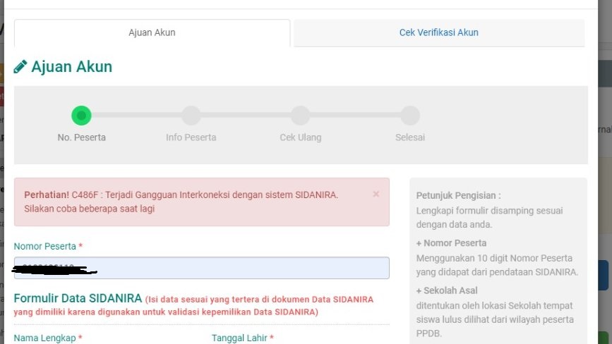 Situs PPDB Error, Ini Penjelasan Pemprov DKI Jakarta