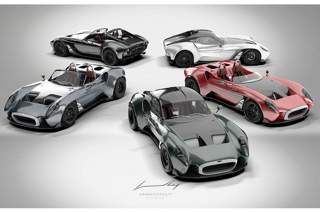 Mobil Sport Asal Dubai Jannarelly Design-1 UK Edition Usung Gaya Klasik