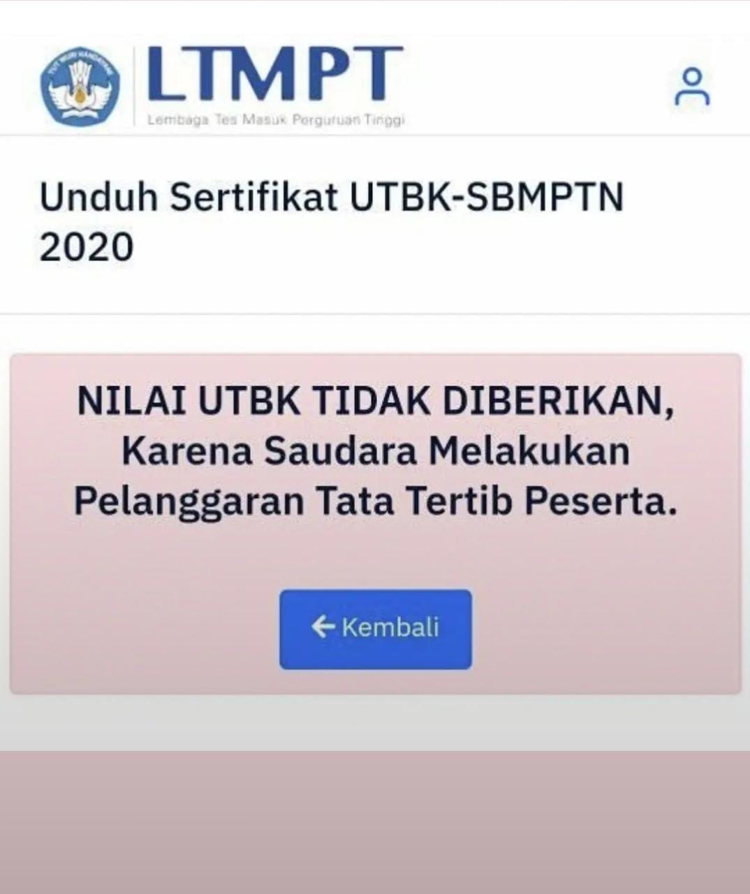 LTMPT Tolak Jelaskan Soal Peserta Langgar Tata Tertib Tak Bakal Diberikan Nilai UTBK