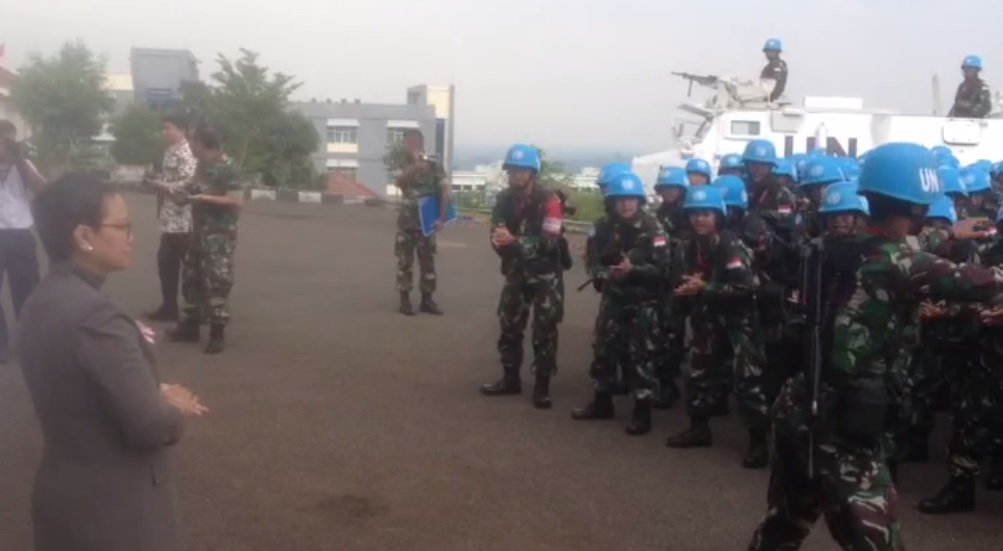 TNI Tugas di Lebanon, Menlu Minta Pasukan Proteksi Warga Sipil