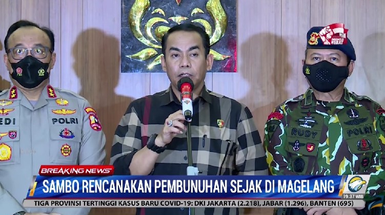 Hasil Pemeriksaan Irjen Ferdy Sambo, Tindakan Brigadir J Membuat Marah dan Akui Pembunuhan Berencana