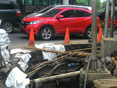 Pemda DKI Kepayahan Berkoordinasi dengan Pemilik Utilitas 