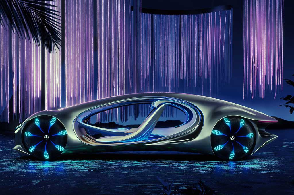 Mercedes-Benz Vision VTR Concept Pakai Komponen asal Indonesia