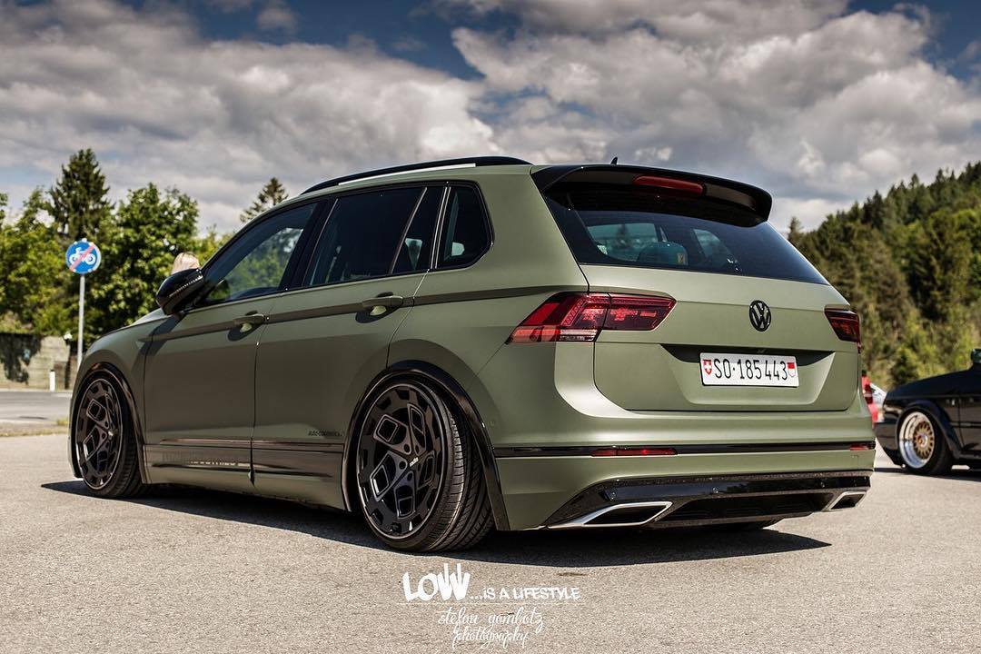 Volkswagen Tiguan Makin Ganteng dengan Aliran Lowrider