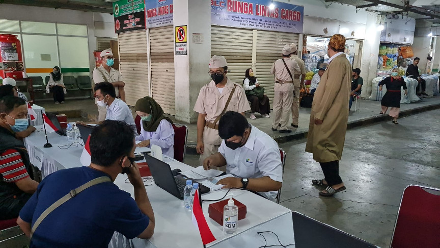 Hari Pahlawan, Penyuntikan Vaksin di Pasar Senen Berbeda dari Biasanya